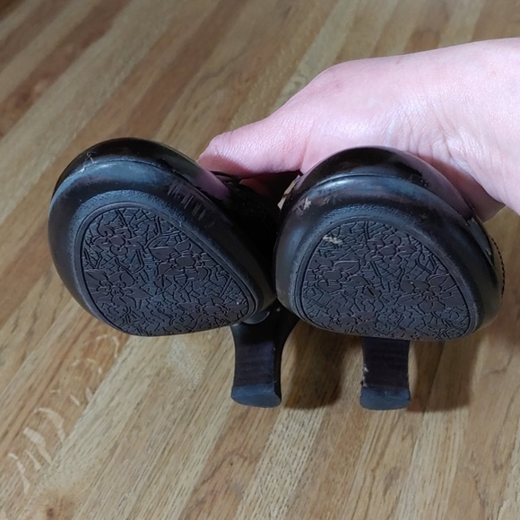 Sofft Leather & Suede Heels 7M - Picture 5 of 14